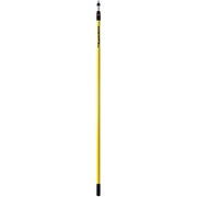 Mr. Longarm Super Tab-Lok Telescoping 6.2-11.2 ft. L X 1-1/4 in. D Aluminum/Fiberglass Extension Pol 7512